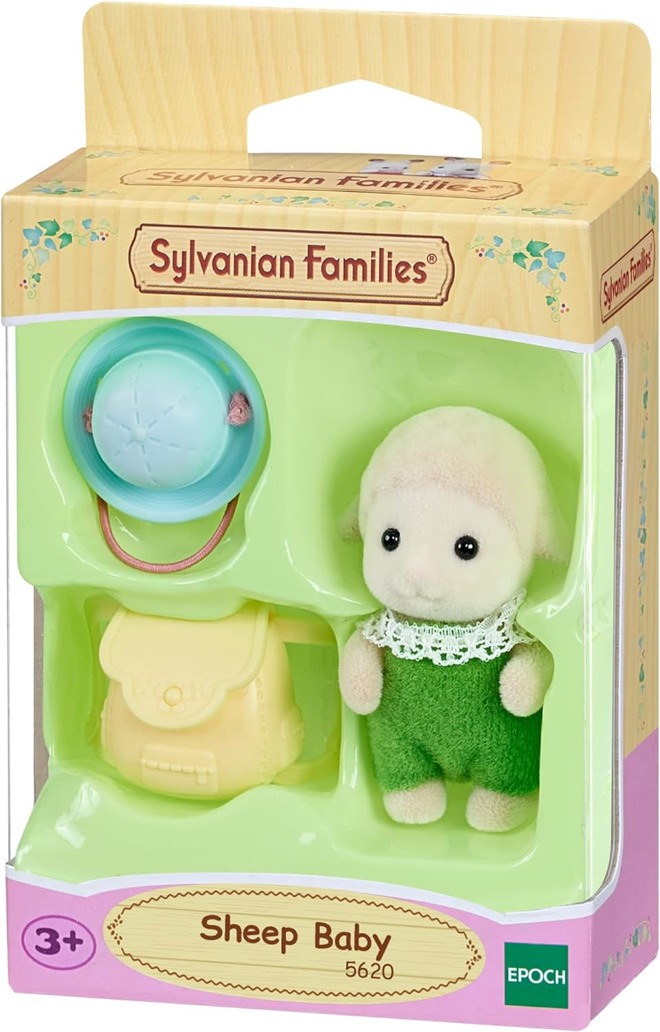 Sylvanian Families 5620 Sheep Baby - Figuri pentru casa de păpuși Papusi Naty Shop