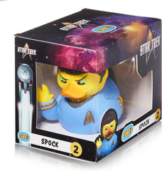 TUBBZ Boxed Edition Spock figurină de colecție cu rață de cauciuc din vinil - Marfă oficială Star Trek - TV, filme și jocuri video Action figures Naty Shop