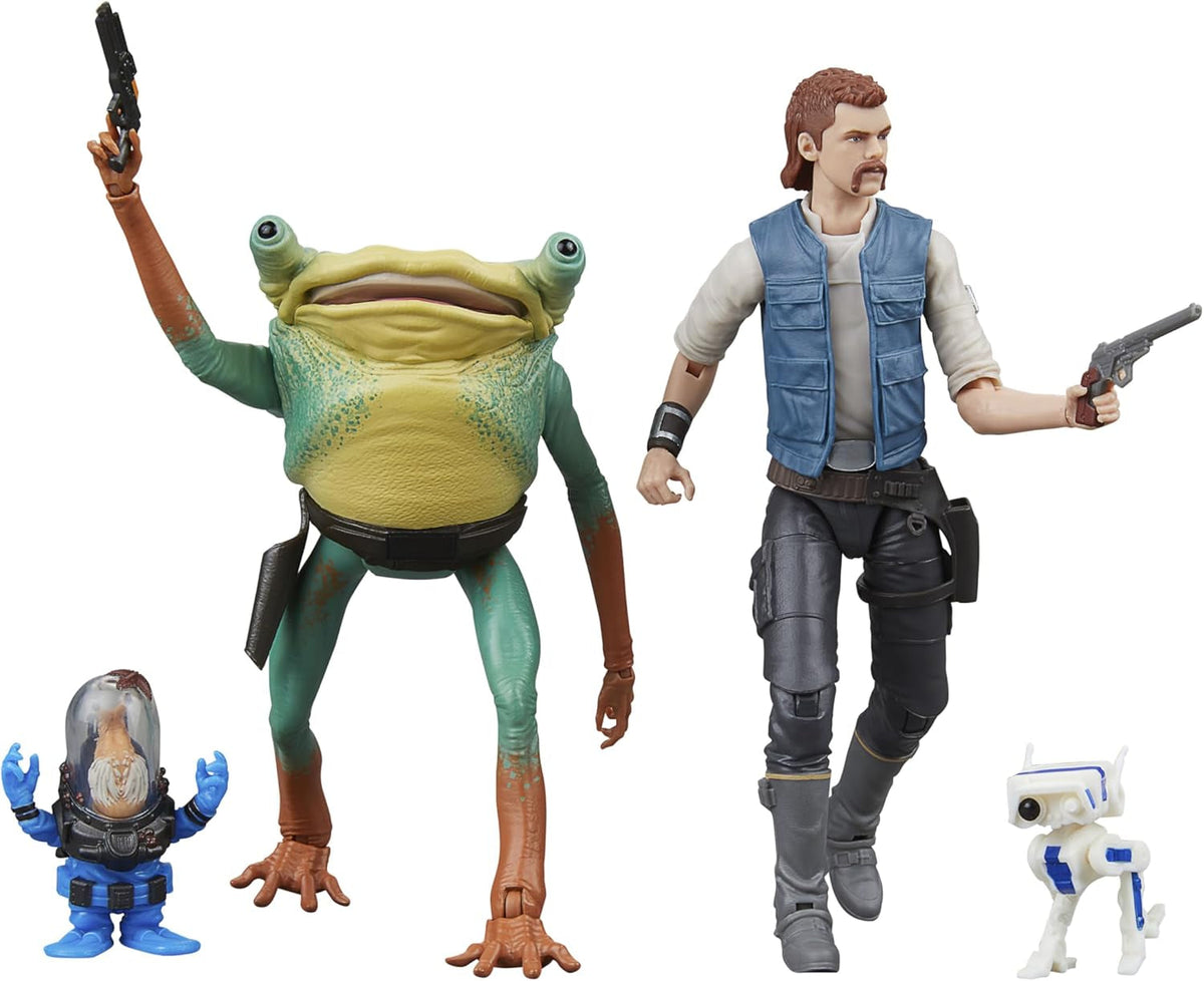 Star Wars The Black Series Cal Kestis, Turgle & Skoova Stev, Star Wars Jedi: Survivor Actionfiguren zum Sammeln (Maßstab 15 cm) Actionfiguren Naty Shop Standardtitel
