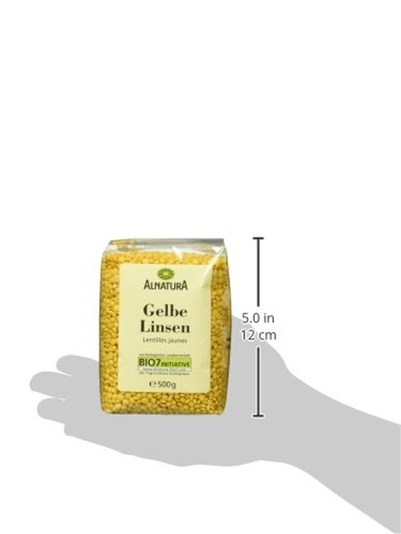 Bio gelbe Linsen, 500g