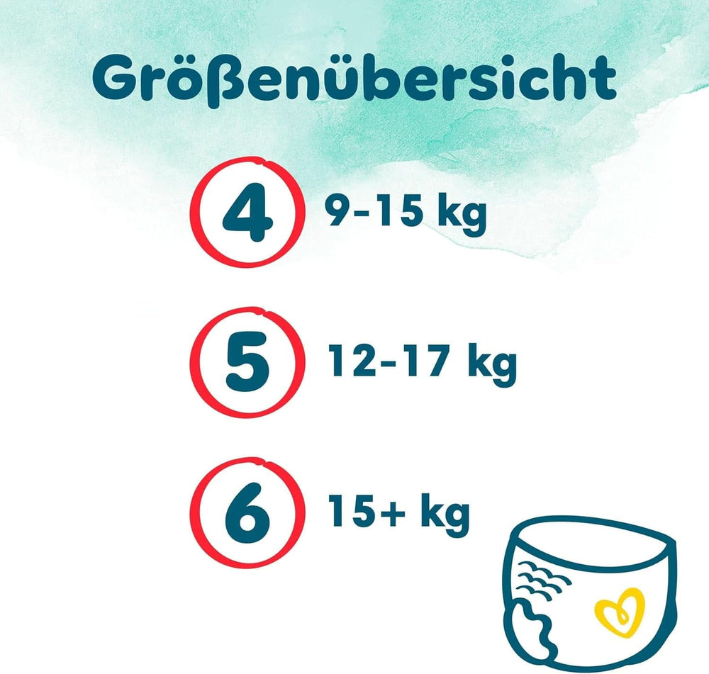 Pampers Harmonie Windeln Pants Baby, Größe 5 (12 kg-17 kg), 144 Stück Naty Shop