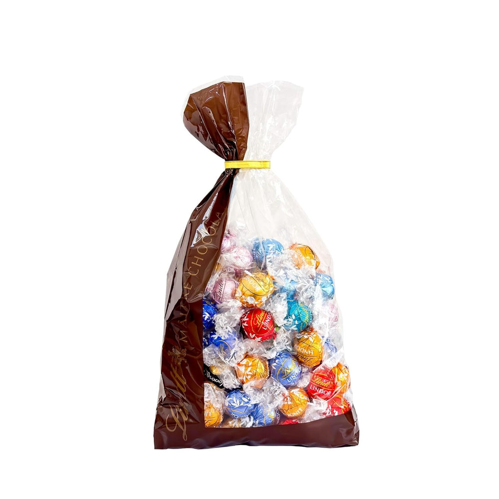 Lindt-Schokolade | LINDOR-Sortiment | 1371g | 110 Trüffel in feiner Schokolade mit zartschmelzender Füllung | Schenken Sie Schokolade zum Teilen