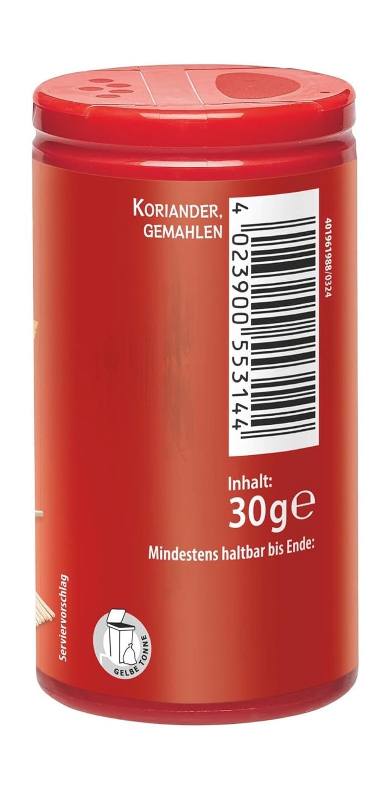 Bambusgarten - Koriander gemahlen | Vegane, natürliche Zutaten | 30 g in der Dosis