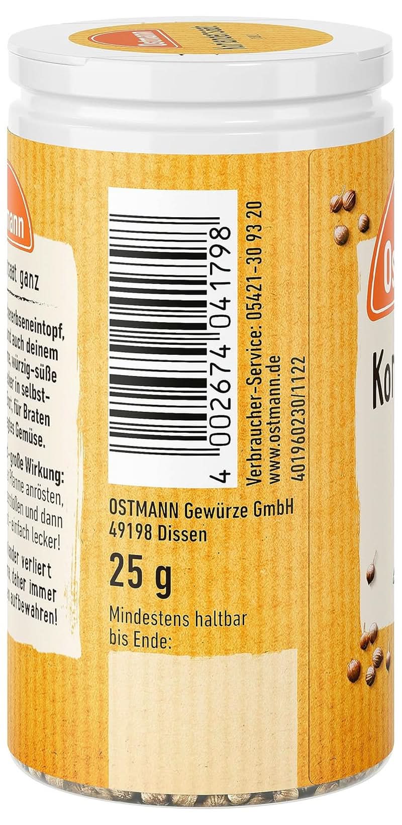 Semințe de coriandru întregi (designul ambalajului poate varia) Condimente Naty Shop