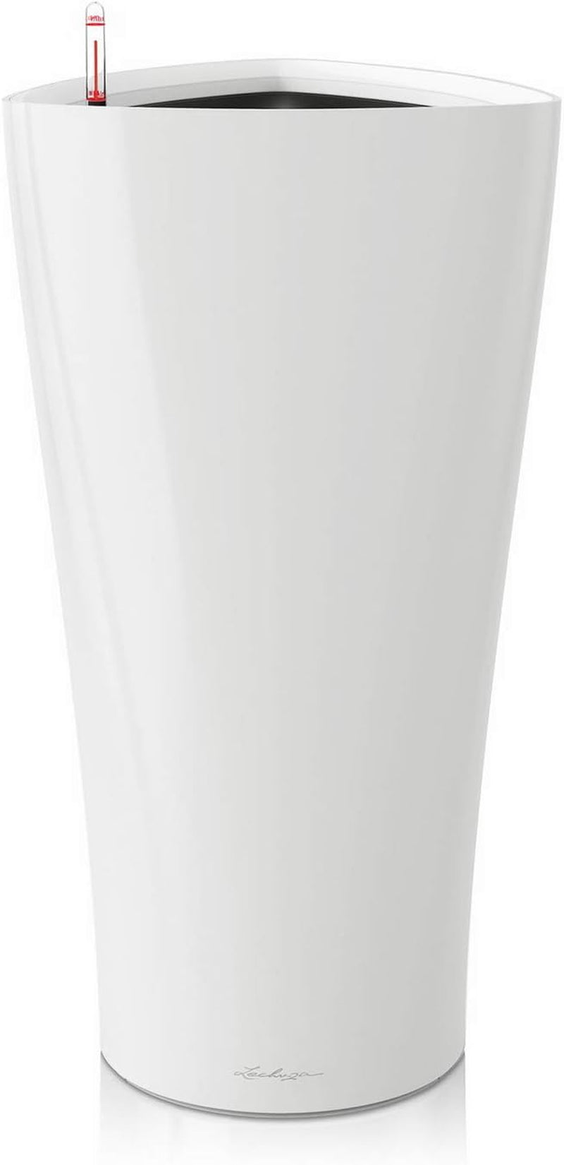 LECHUZA DELTA Premium 30 alb lucios 15500