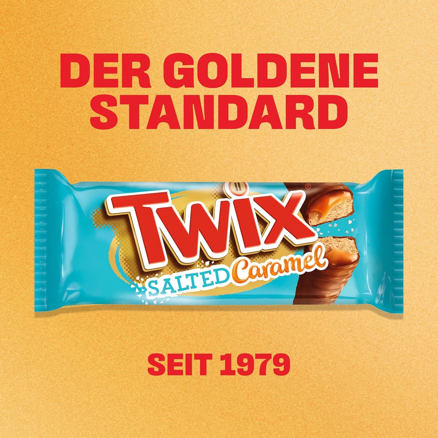 Twix Schokoriegel mit gesalzenem Karamell | Großpackung Schokolade | 30 Doppelriegel (30 x 46g)