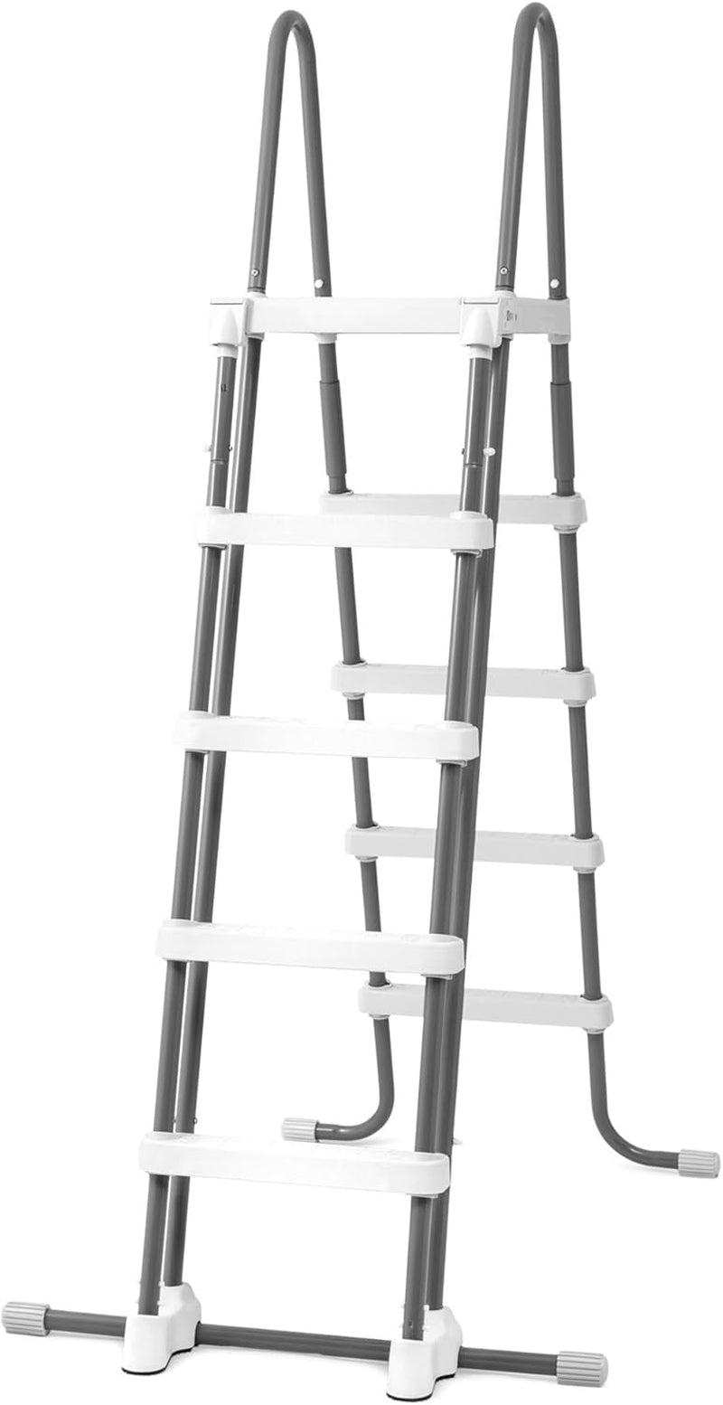 Sicherheitsleiter Intex 28076, für Schwimmbäder, grau, 122 cm