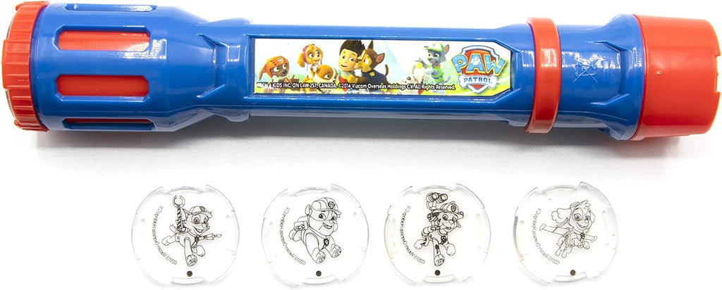 Joy Toy 40315 Paw Patrol Figures & Characters Lanternă cu 6 lentile interschimbabile pentru proiecție - în blister, 5,2 X 1,4 X 9 cm, roșu/albastru Action figures Naty Shop