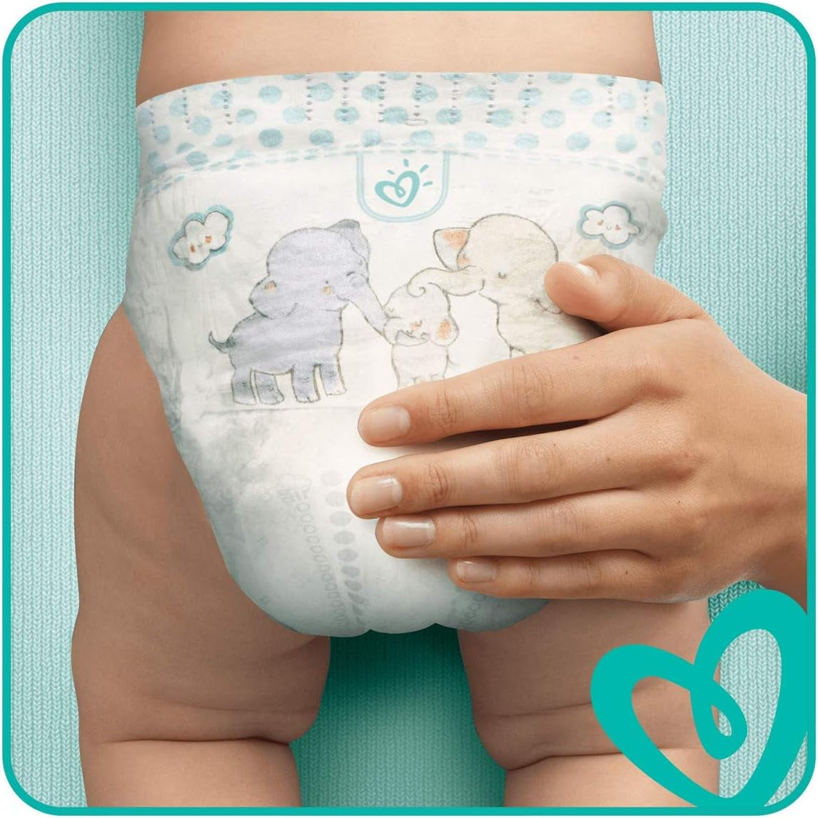 Windeln Pampers 81657566 Baby-Dry Pants, weiß