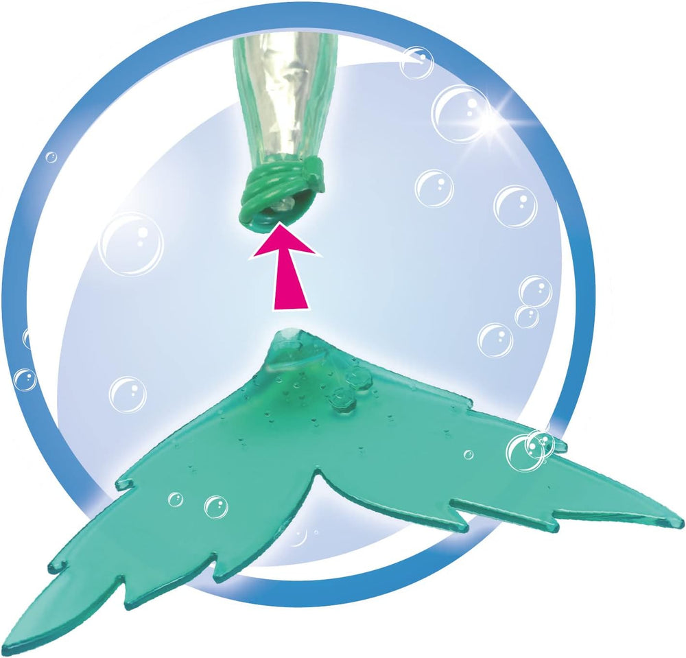 Simba 105733656 - Păpușa Steffi Love Sirena Sclipitoare (39 cm) - sirenă strălucitoare cu schimbare de culoare curcubeu luminos, jucărie rezistentă la apă pentru copii cu vârsta de 3 ani și peste