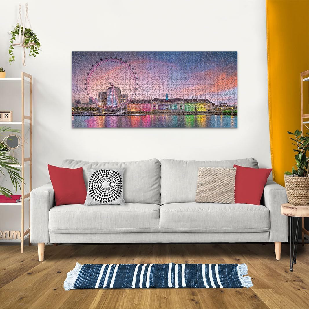 Ravensburger Puzzle 12000805 – Buntes London – 2000-teiliges Puzzle für Erwachsene ab 14 Jahren. Puzzle Naty Shop