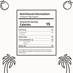 SVATV Braunes Palmzuckerpulver, 227 Gramm Süßstoffe Naty Shop