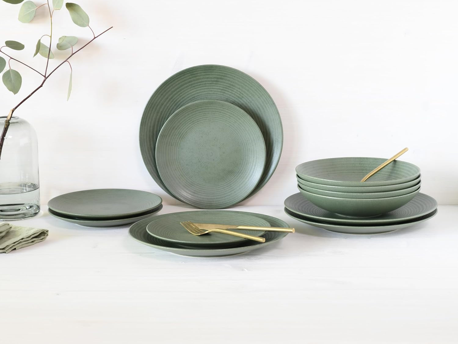 Creatable, 23718, Seria Catania Eucalyptus, fabricat în Portugalia Seturi vesela masa Naty Shop