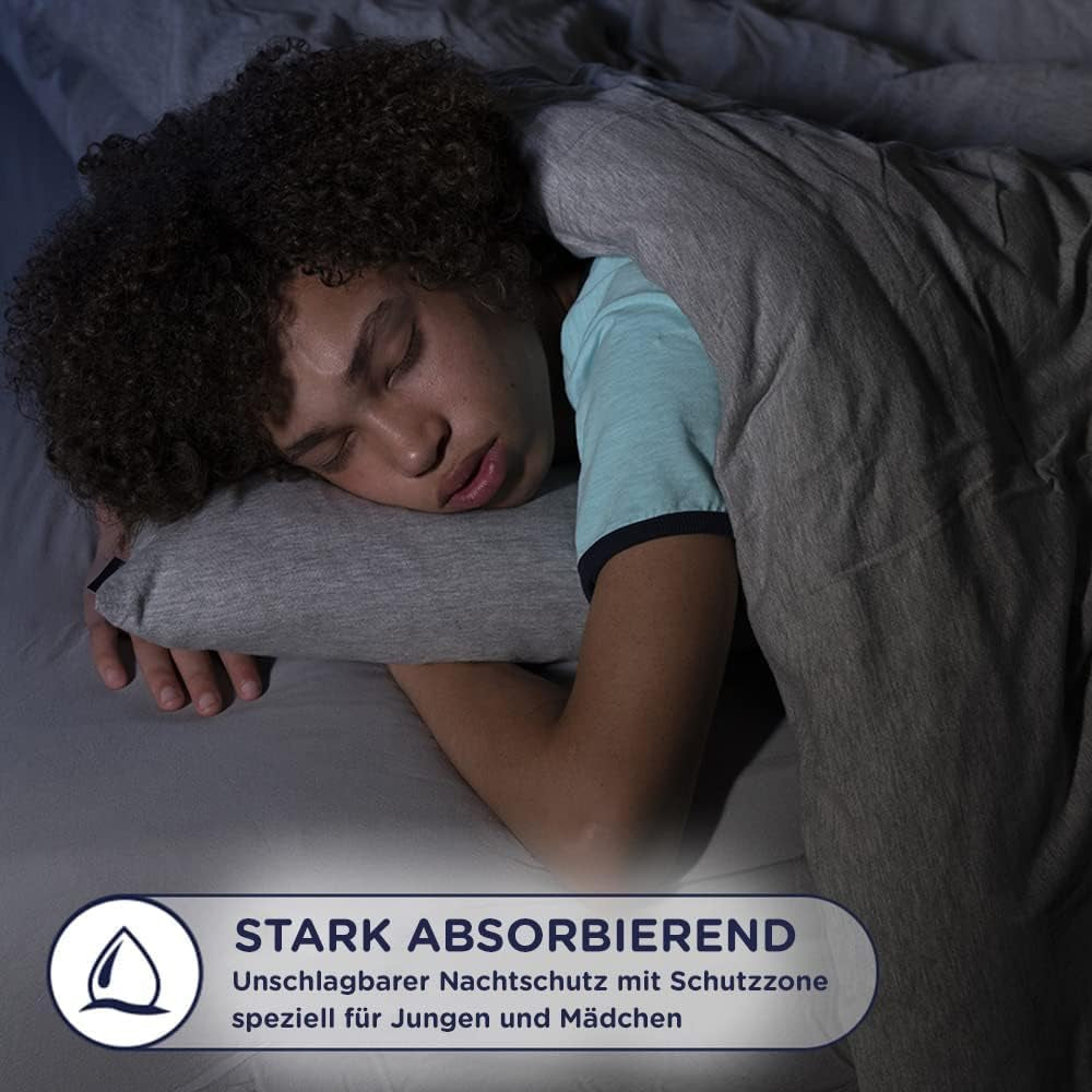 Huggies DryNites Nachtbettnässer-Windeln, Jungen 13–ca. 17 Jahre (48–60 kg), 33 Stück (3 x 11), Jumbo-Monatspackung, XL-Slips