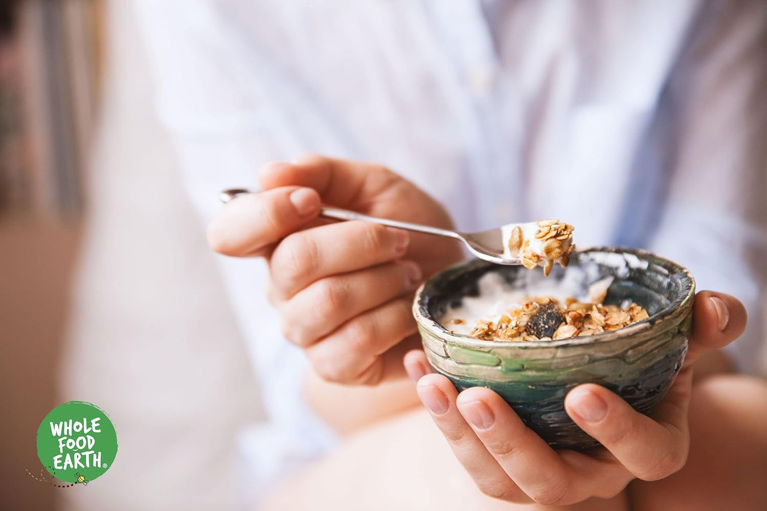 Müsli Deluxe Wholefood Earth – Eine Mischung aus Flocken mit Trockenfrüchten, Nüssen und Samen 1 kg | GVO-frei | Reich an Ballaststoffen