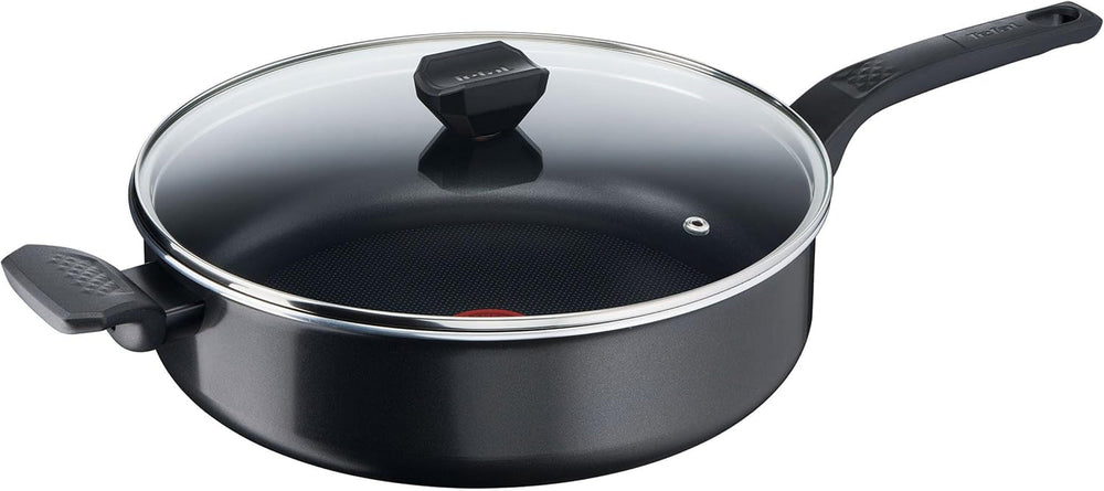 Tefal Easy Cook & Clean, Antihaftbeschichtung, Temperaturanzeige, nicht für Induktion empfohlen. Töpfe und Pfannen Naty Shop Pfanne zum Kochen 28 cm
