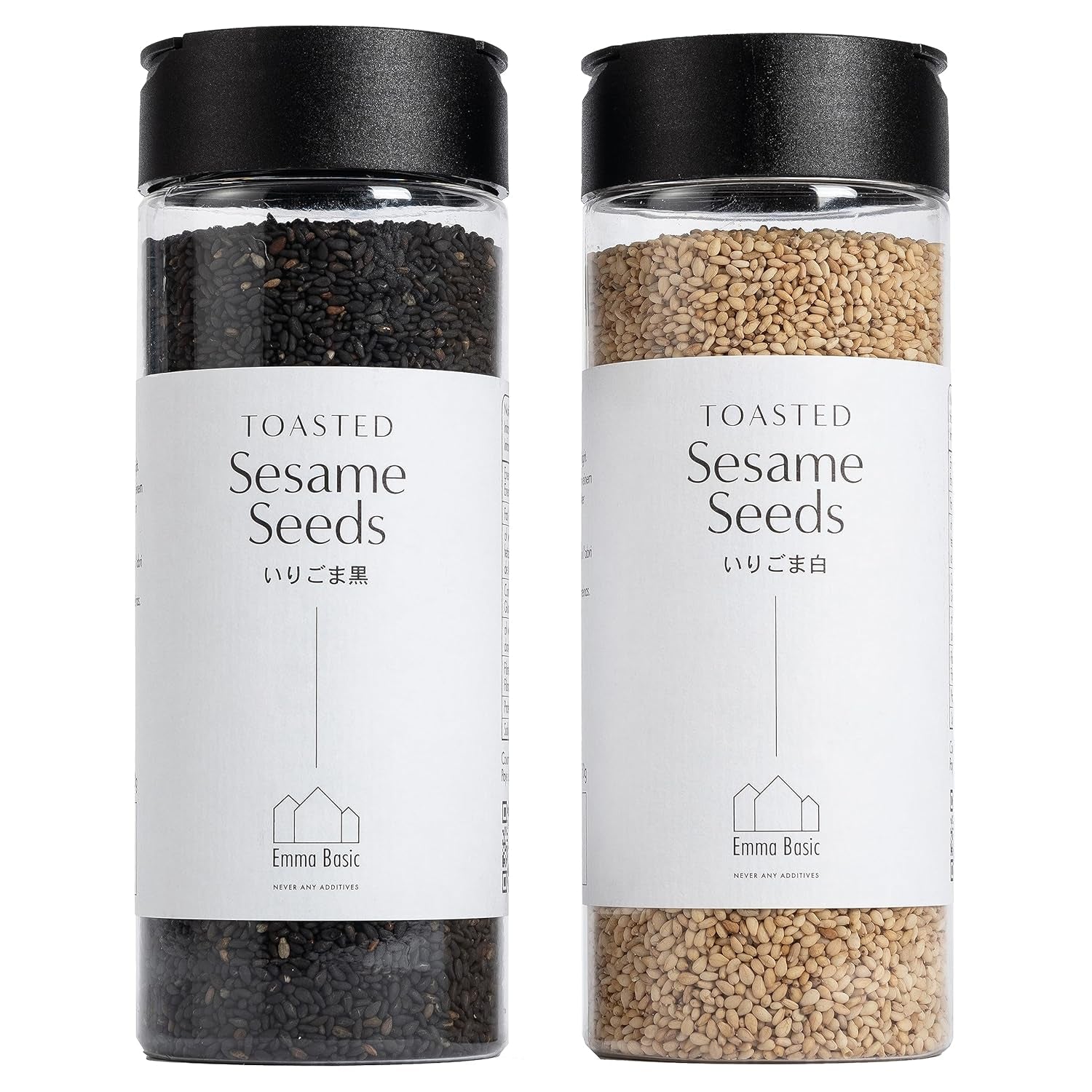 - Gerösteter schwarzer Sesam 150g | Ballaststoffreich | Proteinquellen vegan | Reiches Aroma | Antioxidans | Einfach streuen