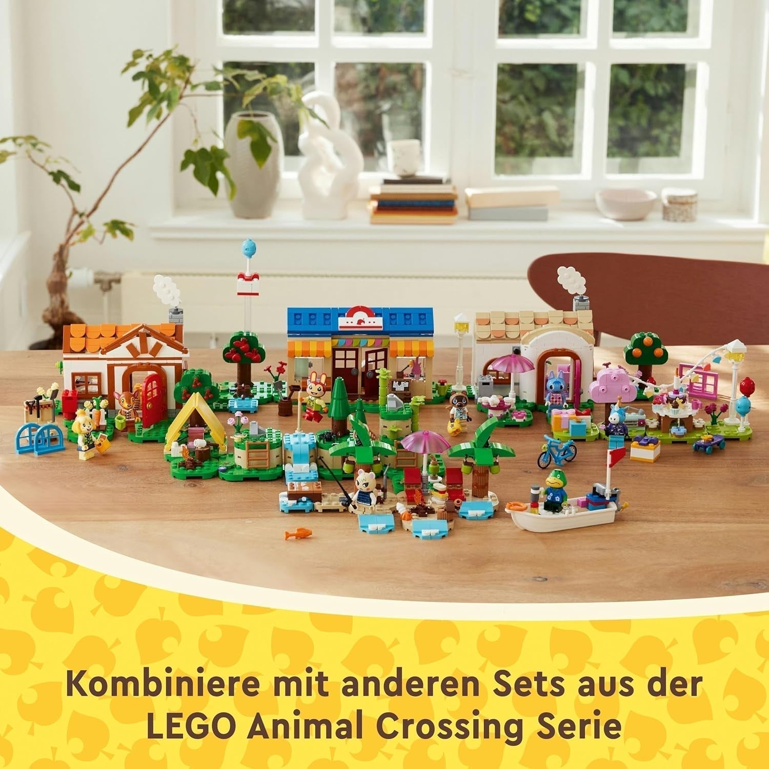 LEGO Animal Crossing Käptens Island Bootstour, kreatives Spielzeug für Kinder mit 2 Minifiguren aus der Videospielserie inklusive Huschke, Geschenk für Mädchen und Jungen ab 6 Jahren 77048 Bausets Besuchen Sie den LEGO-Store