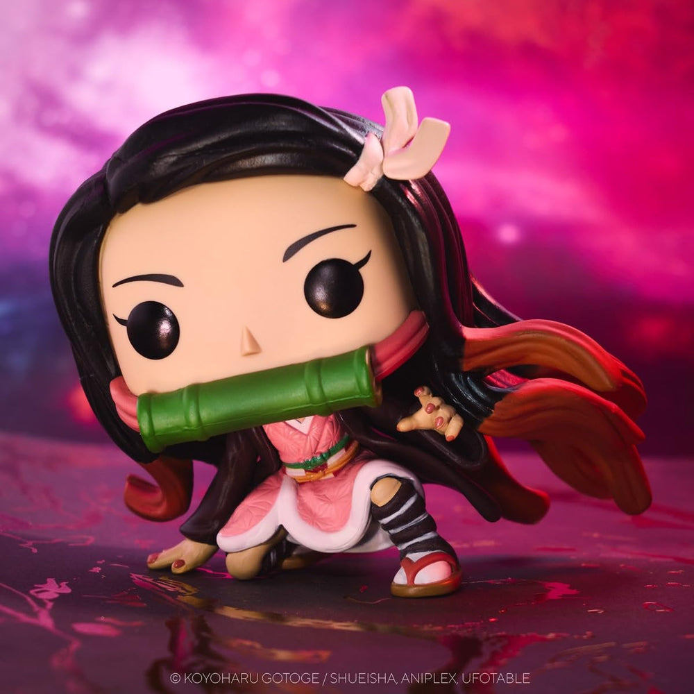 Funko Pop! Animation: Dämonentöter – Nezuko Kamado – Vinyl-Sammelfigur – Geschenkidee – offizielles Merchandise – Spielzeug für Kinder und Erwachsene – Anime-Fans – Actionfiguren, Sammler, Modellfigur, Naty Shop