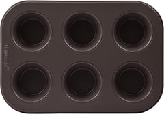 BERGNER BAKING LOVERS - Set Von 2 X 6 Cup Muffinformen - Kohlenstoffstahl Mit Ilag Essential, PFOA Frei, Leicht Zu Reinigen Formen und Bleche zum Backen Naty Shop