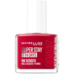 Maybelline New York Super Stay Ink Bonder 006 Deep Red – langanhaltender Nagellack für starke Nägel und intensive Farbe, 12,3 ml