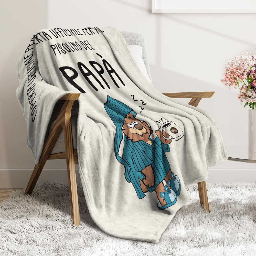 Musaecoin Papa-Geschenk, Papa-Geburtstagsgeschenk, Geschenkideen für Papa, Geschenke für Papa, 50–60-Zoll-Flanelldecke, Weihnachtsgeschenk für Papa, Vatertagsgeschenk. Betten und Decken Musaecoin