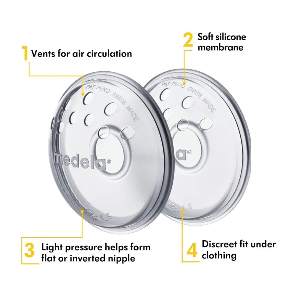 Brustwarzenformer von Medela – BPA-frei – Einheitsgröße. Lebensmittel- und Stillzubehör. Bebe Naty Shop