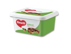 Fineti, Creme mit Kakao, Haselnüssen und Milch 200g Glasuren und Dekor Naty Shop 600 Gramm