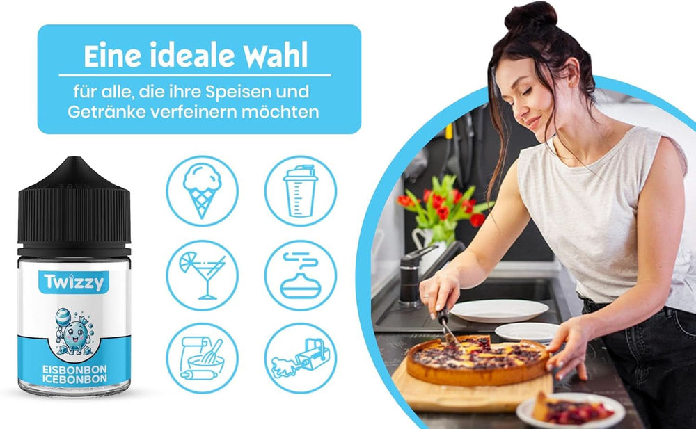 Twizzy Concentrated Ice Candy Aroma, 60 ml Aromen Naty Shop