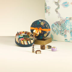 Venchi - Kleine Geschenkbox aus gemischter Schokolade von Murrine, 138 g, glutenfrei, ohne künstliche Farbstoffe, ohne Konservierungsstoffe, Geschenkidee