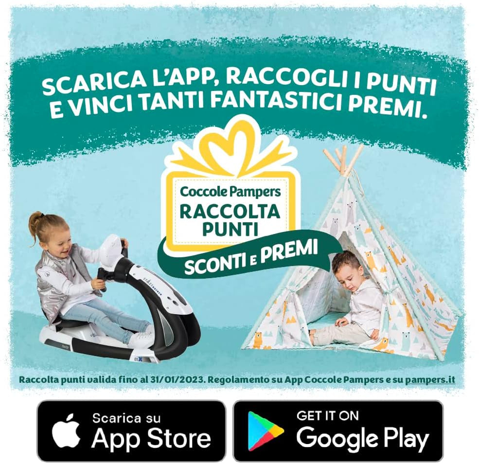 Pampers Sun and Moon Midi Windeln, Größe 3 (4-9 kg), 120 Windeln