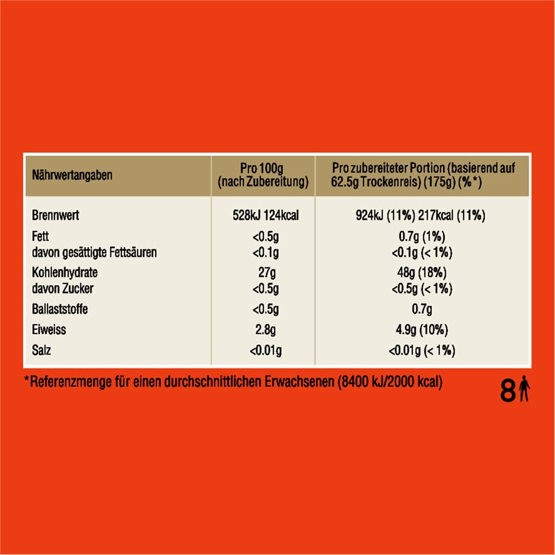 BEN'S ORIGINAL™ Langkornreis, im Beutel gekocht, 9 x 500 g, 20 Minuten