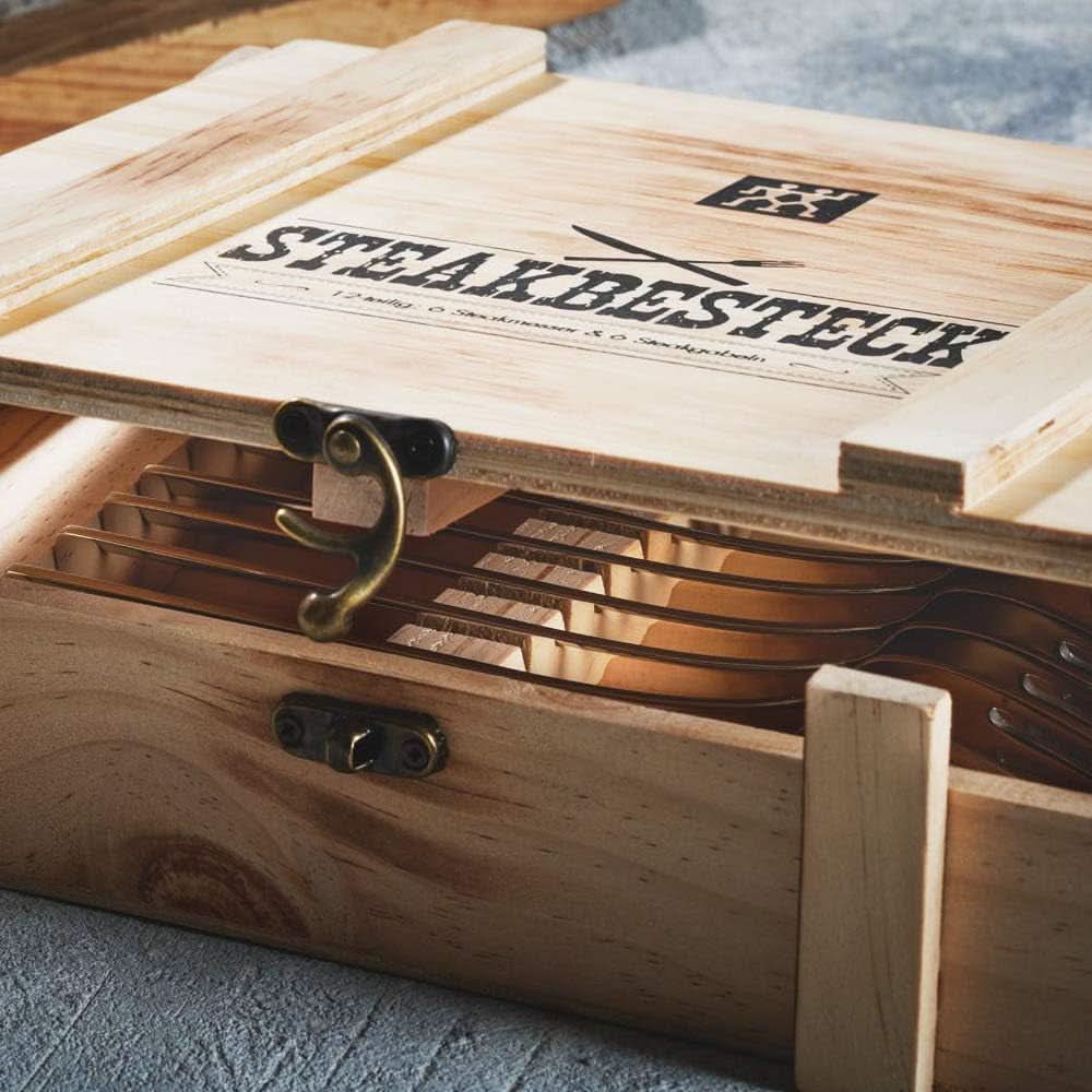 ZWILLING Steakbesteck-Set für 6 Personen, 12-teilig Kitchen Naty Shop