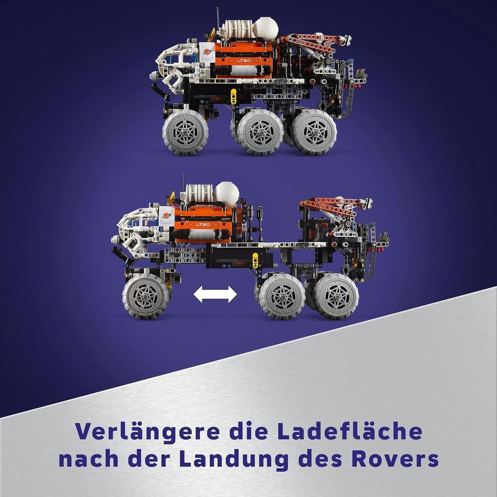 LEGO Technic Mars Exploration Rover, jucărie spațială, bazată pe nave spațiale NASA, set de construcție spațială, jucărie pentru copii, cadou pentru băieți și fete cu vârsta de 11+ 42180 Seturi de constructie Besuche den LEGO-Store