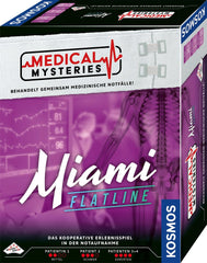 KOSMOS 684426 Medical Mysteries – Medizinisches Koop-Rollenspiel „Medical Crime Files“ in Miami für Kinder ab 16 Jahren