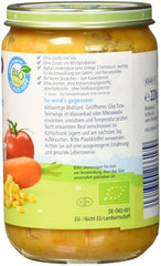 Hipp Bio-Nudeln mit Schinken und Gemüse, 6er Pack (6 x 220 Gramm) Mutter und Kind Naty Shop