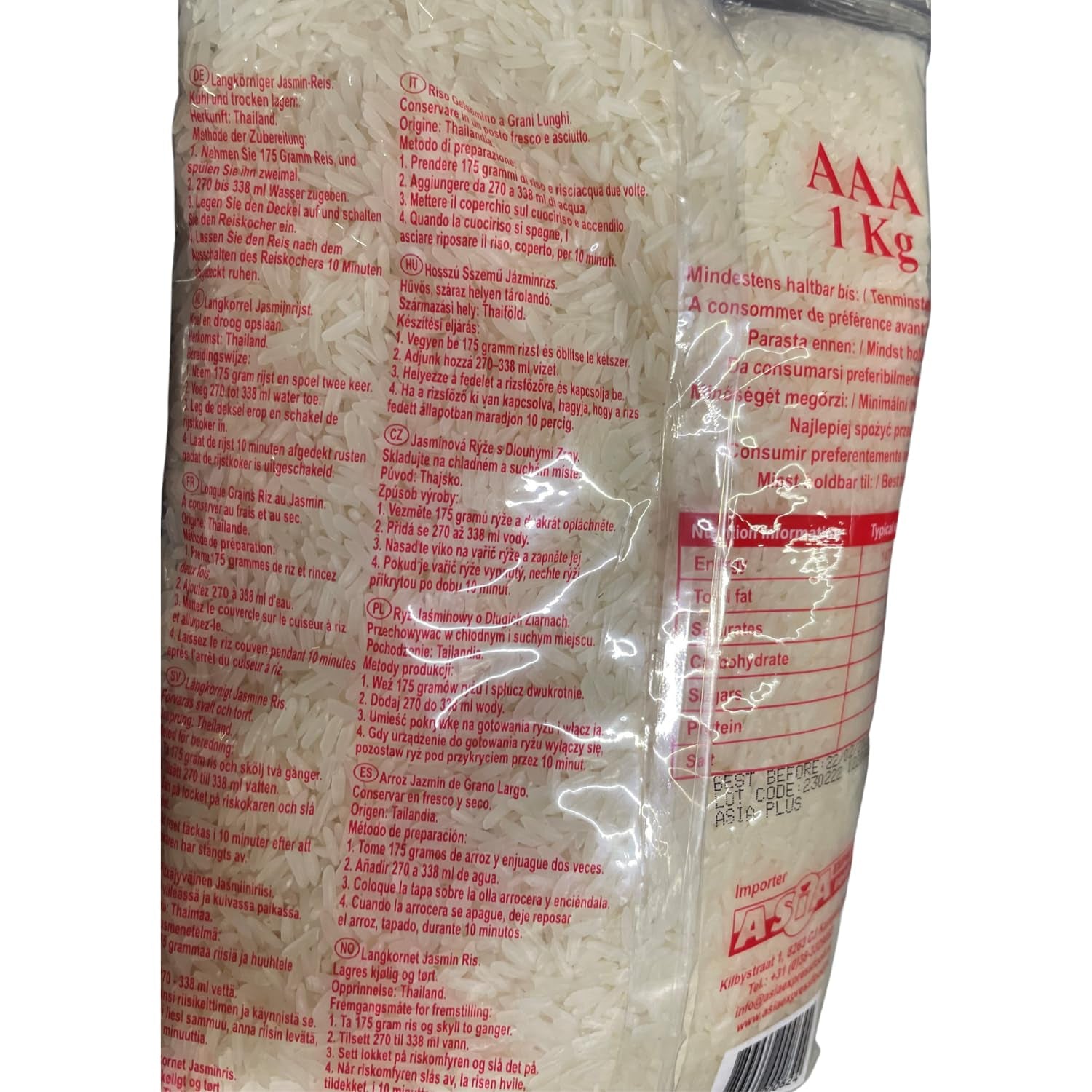 ROYAL THAI RICE – Langkornreis mit Jasminduft – 1 x 1 kg