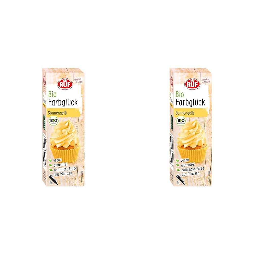 Colorant alimentar organic RUF roz vată de zahăr, cu sirop de agave pentru colorarea glazurii și pentru prăjituri decorative, fără gluten și vegan, 1 x 25g