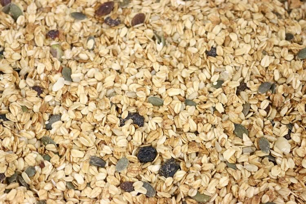 Müsli Deluxe Wholefood Earth – Eine Mischung aus Flocken mit Trockenfrüchten, Nüssen und Samen 1 kg | GVO-frei | Reich an Ballaststoffen