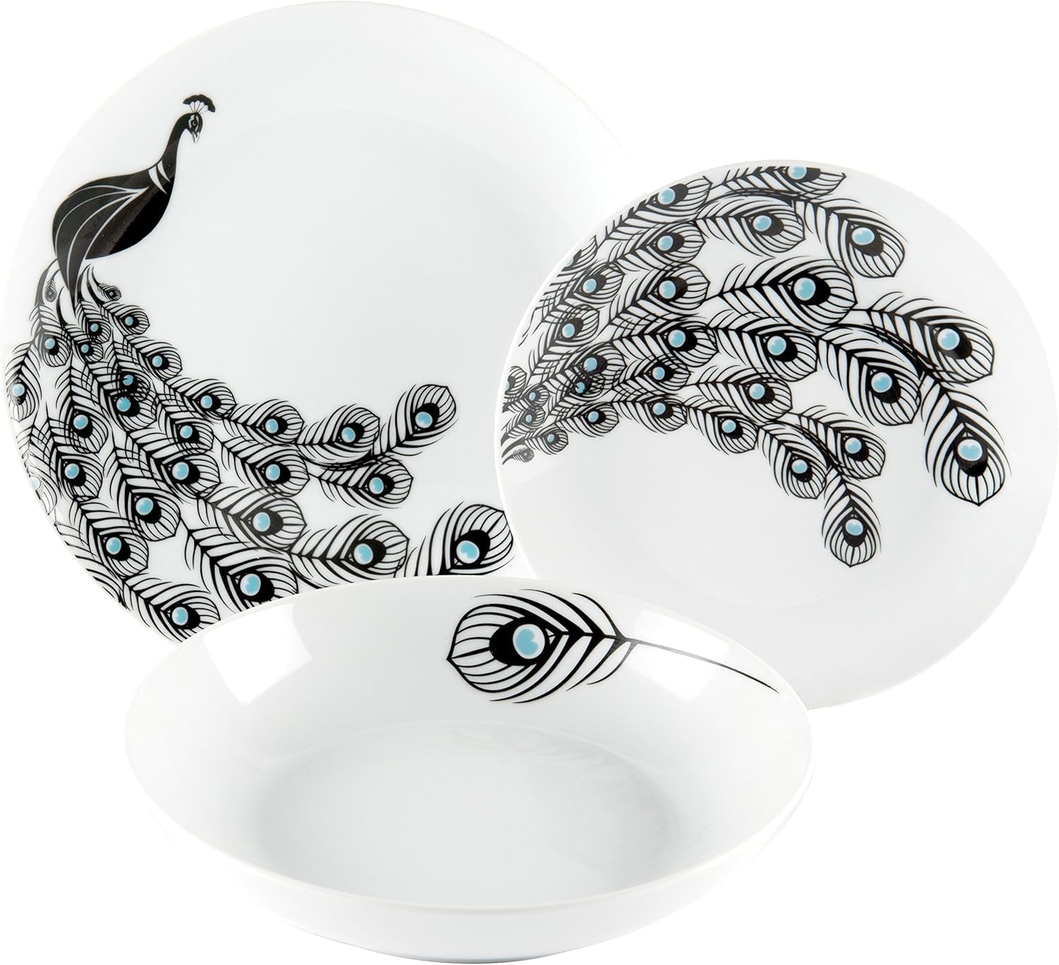 Brunch Time Geschirr 18Er Set Seturi vesela masa Naty Shop Default Title