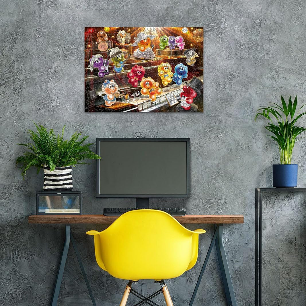 Ravensburger Puzzle 12001251 - Gelini Make Music - Puzzle de 1000 de piese pentru adulți și copii de la 14 ani, Puzzle Naty Shop