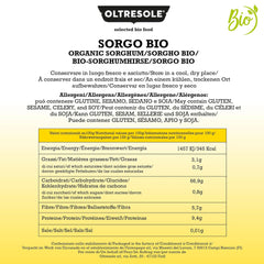 Bio-Weißhirse, 1 kg, geschält, Rohkorn, biologisch angebaut in Italien, ideales Paket für die Familie