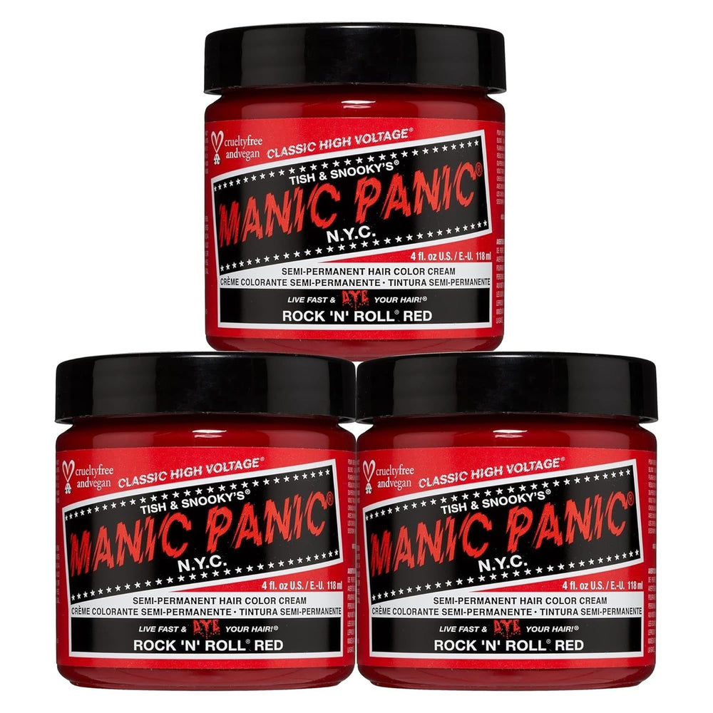 Manic Panic Electric Lizard Classic Cream, vegan, fără cruzime, vopsea de păr verde semipermanentă 118ml