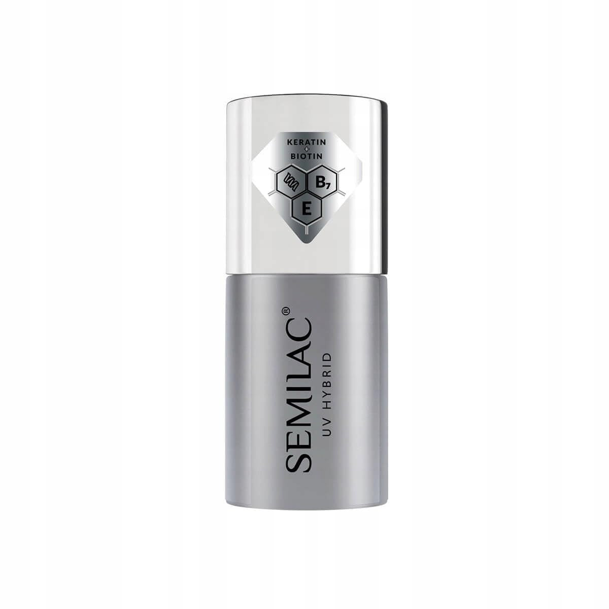Bază de ojă UV Semilac Pure&Clean 7 ml – Bază hibridă autonivelantă pentru unghii sensibile