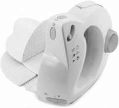 EKM017W Elektrischer Allesschneider aus Edelstahl, 150 W Aktenvernichter und Schneidemaschinen Naty Shop