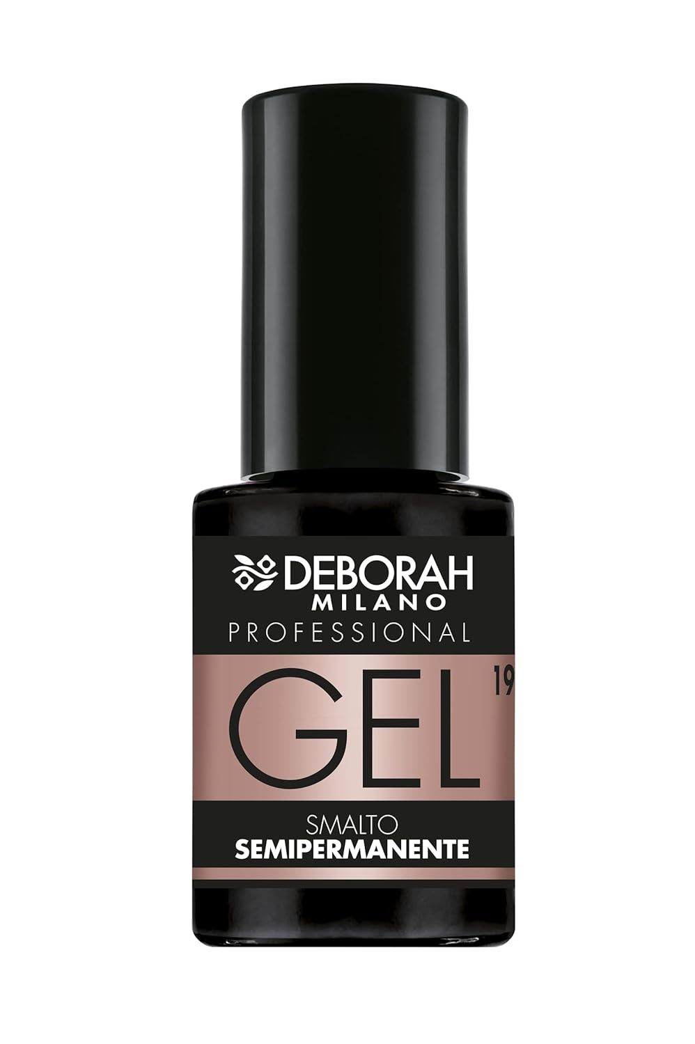 Milano Professional semipermanenter Nagellack, Nr. 21 Burgunderrot, volumengebender Effekt, lang anhaltend, für intensive und glänzende Nägel, 4,5 ml