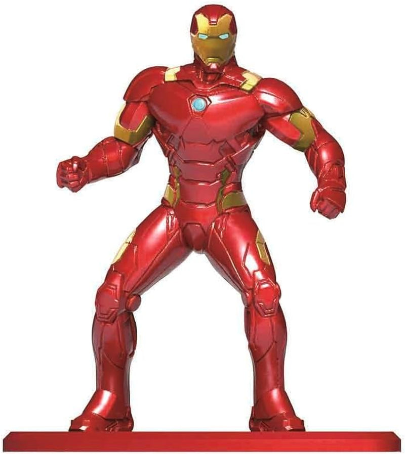 Jada Toys 253221016 - Marvel Nanofigures Blind Pack - Figurine de colecție Marvel din metal în pachet orb, 4 cm, de la 3 ani, selecție aleatorie, negru Action figures Naty Shop
