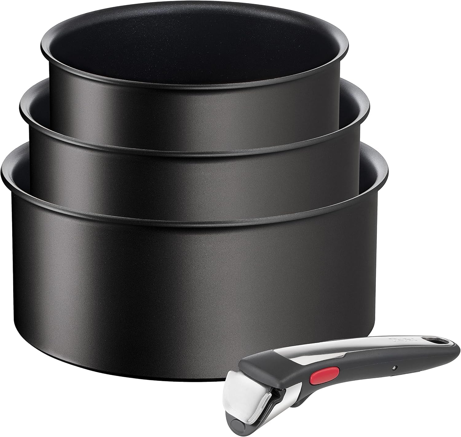 Tefal L39591 Ingenio Unlimited, inducție Oale si Tigai Naty Shop **Neu** Kasserollen-Set 16+18+20Cm+Griff