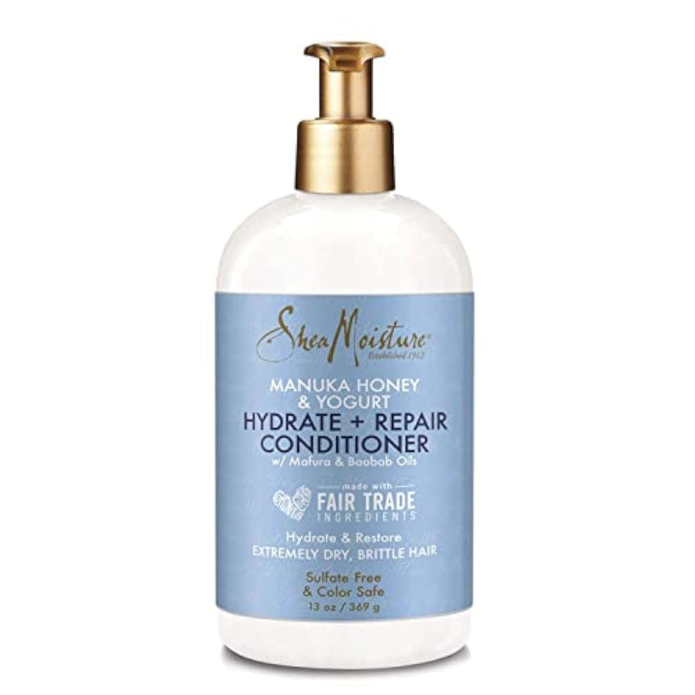 Sheamoisture Hydrate & Repair, Balsam pentru păr extrem de uscat și fragil, Miere de Manuka și iaurt Ingrijire par Sheamoisture 369 grame