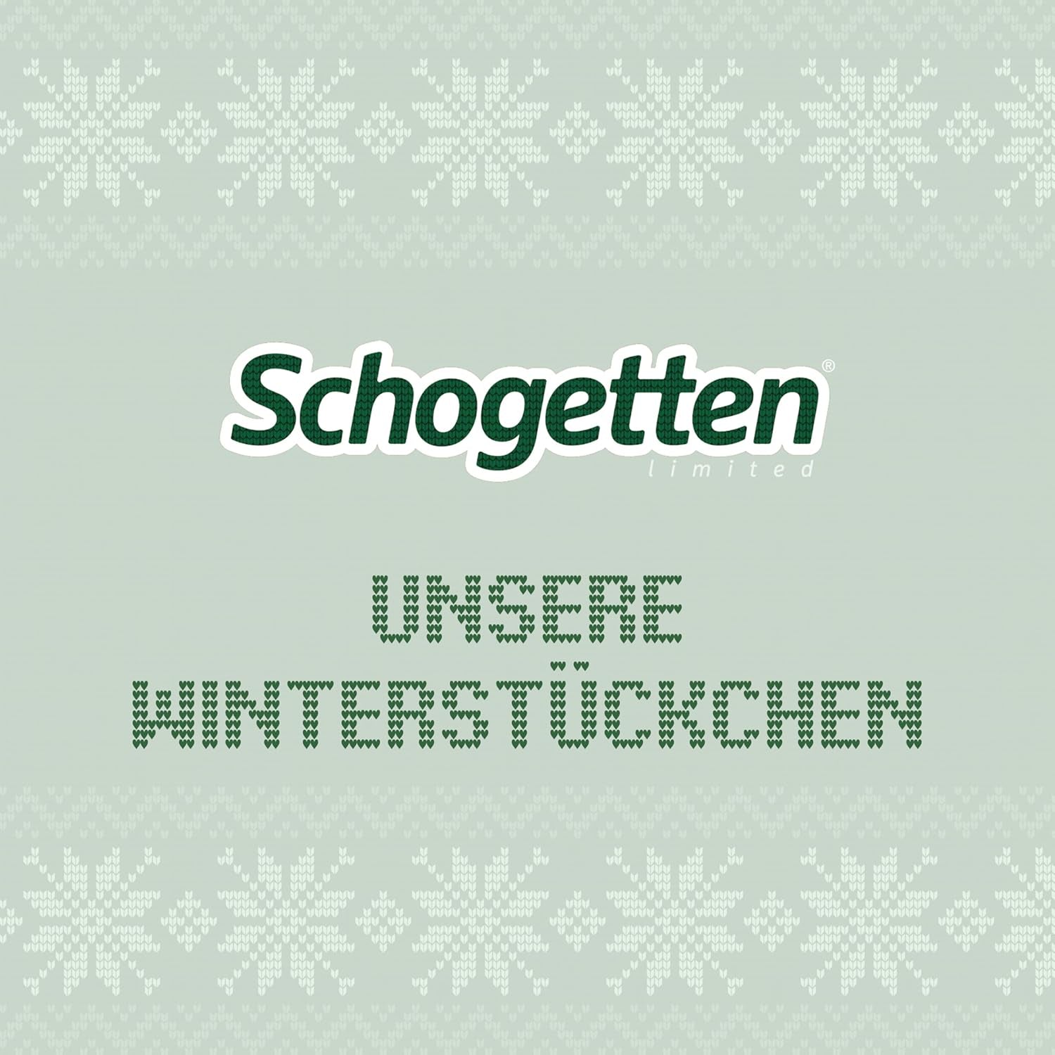 Schogetten Winter Edition mit reifen Äpfeln I Schokoriegel 100g I mit Vollmilchschokolade und in praktischen Einzelstücken